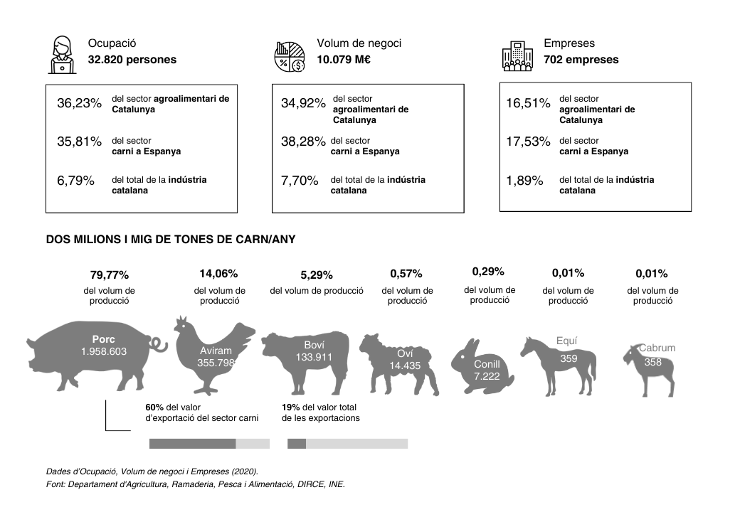 Infografia sector carn