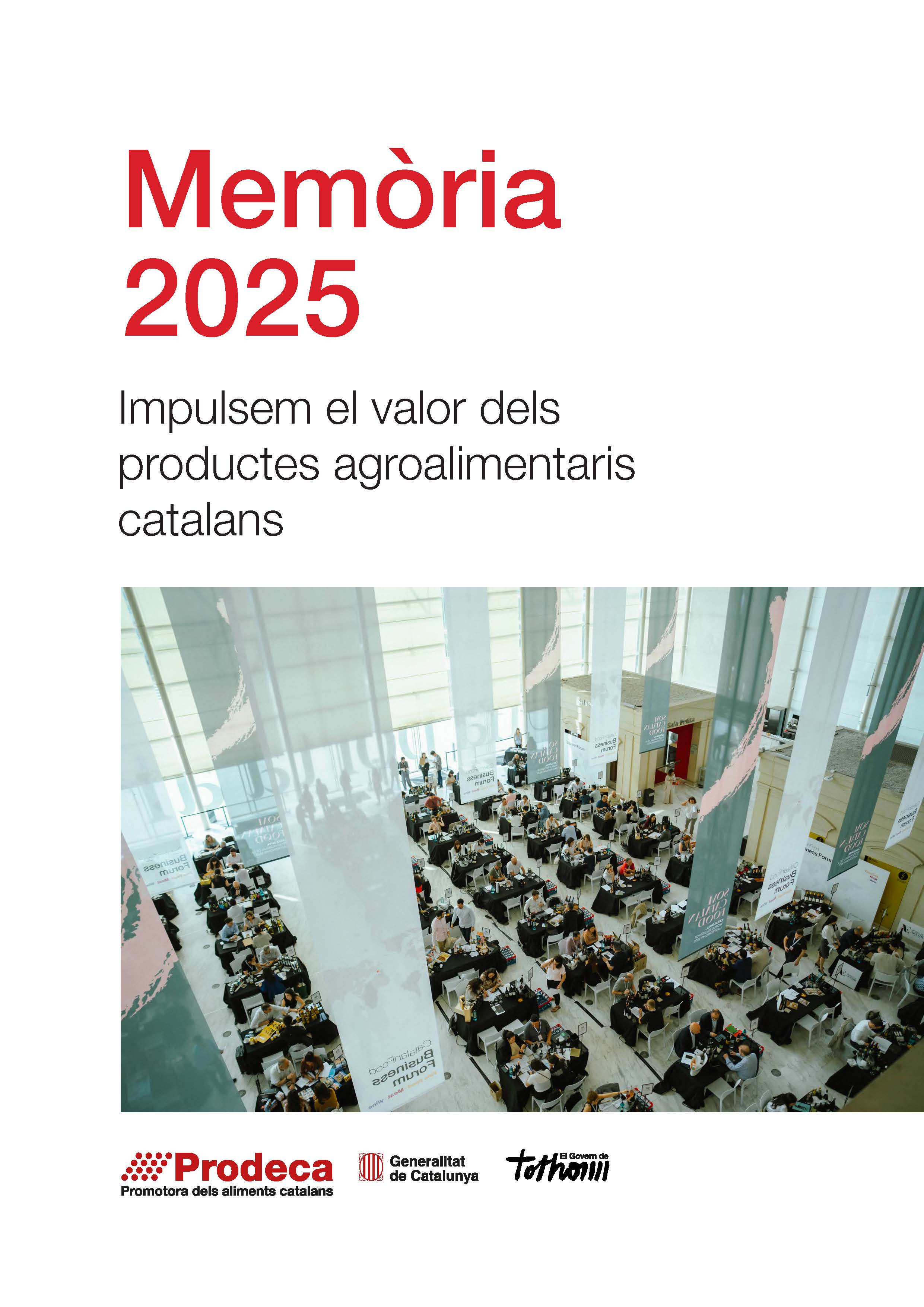 Memòria corporativa Prodeca 2025
