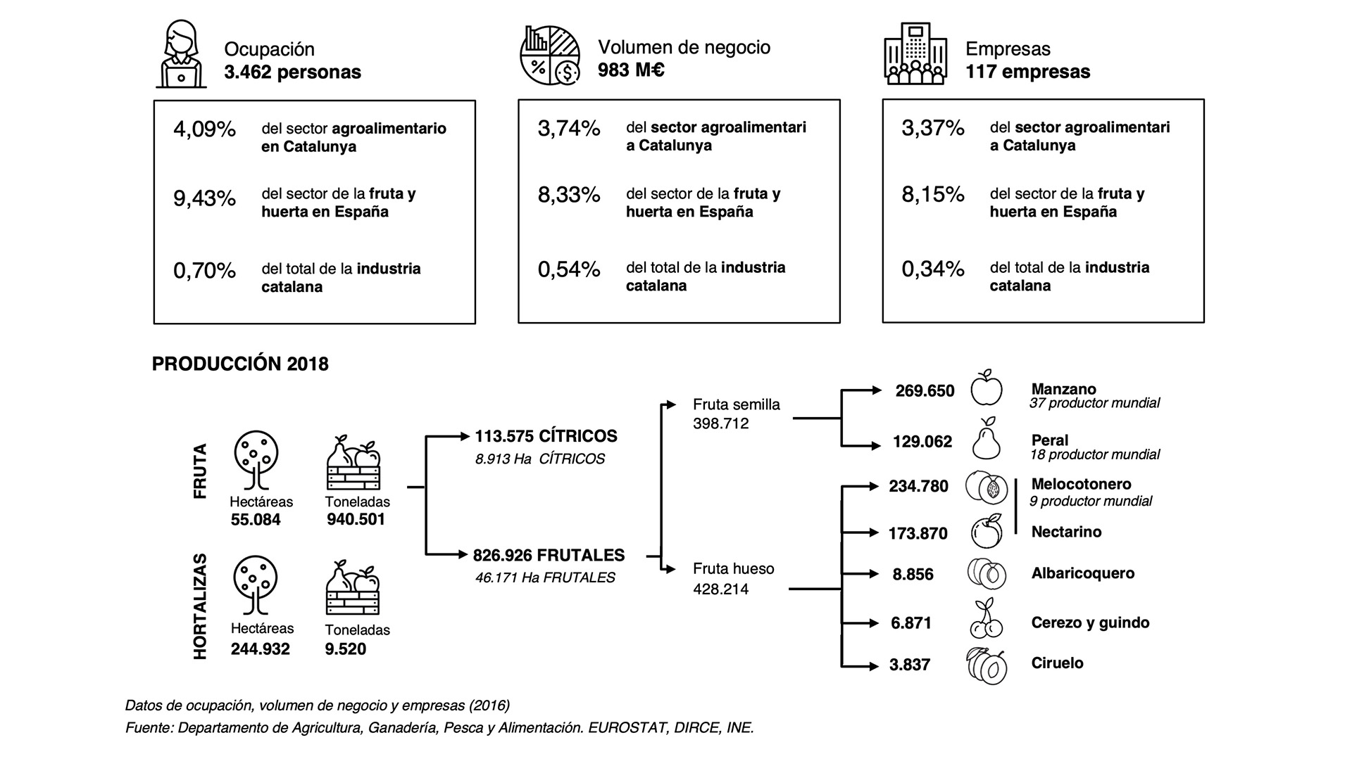 Infografia sector carn