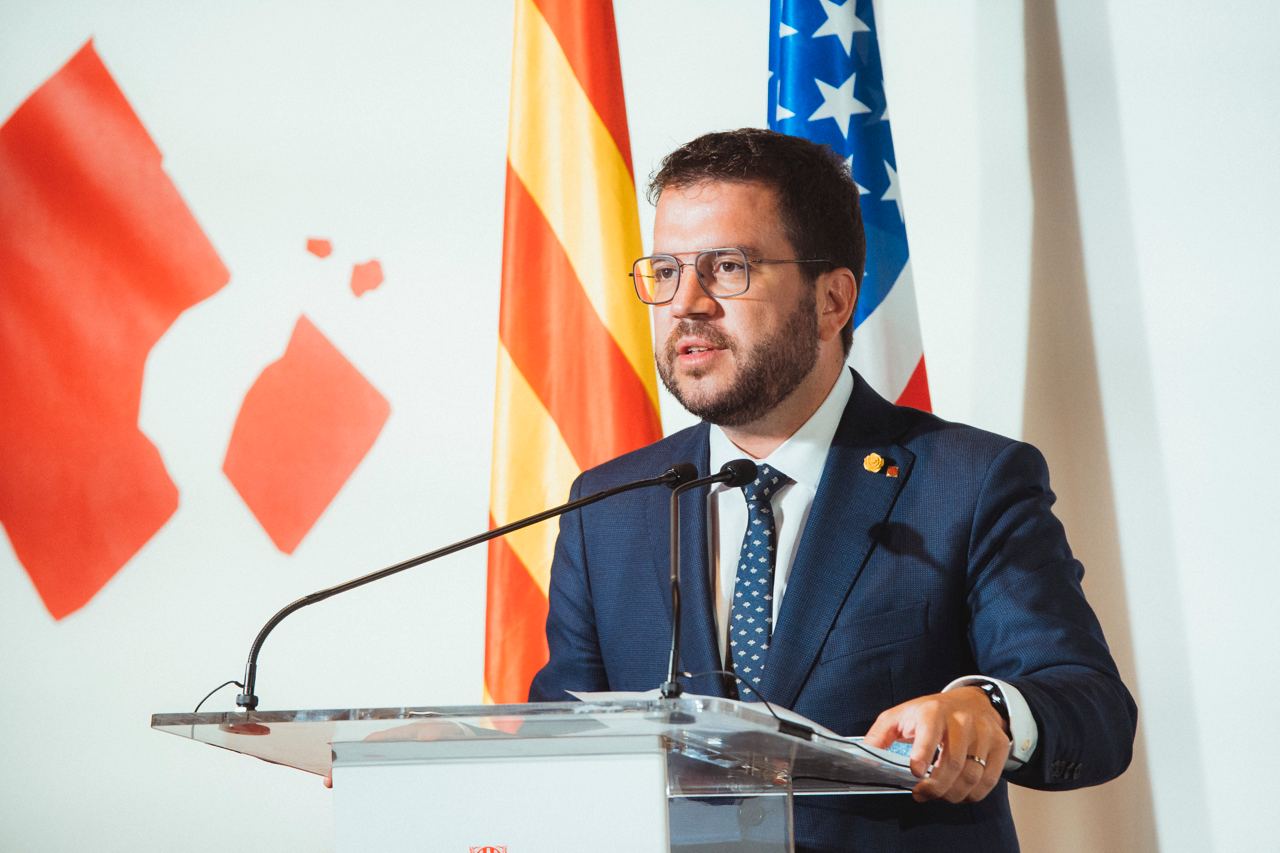 president aragonès nova york
