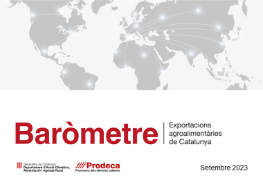 Baròmetre d'exportacions agroalimentàries de Catalunya - 3ª onada