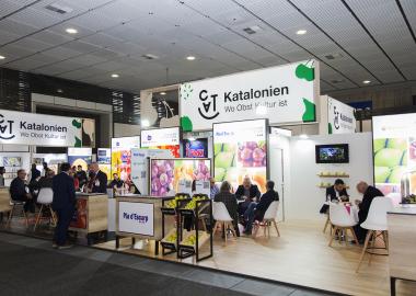 Les empreses catalanes del sector de la fruita participen a la Fruit Logistica de la mà de Prodeca