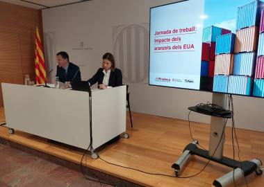 El Departament d’Agricultura i Prodeca tracen amb el sector les línies de resposta davant l’enduriment comercial dels EUA