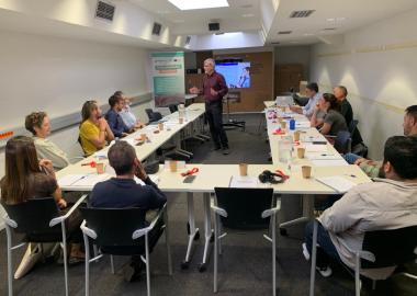 Les empreses del programa Prodeca Export Pime participen a la formació sobre tècniques de presentació comercial