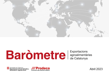 Més de la meitat de les empreses catalanes agroalimentàries consultades en el Baròmetre d'exportacions agroalimentàries preveuen incrementar les seves exportacions el 2023